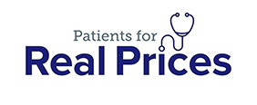 logo for Patients for Real Prices campaign